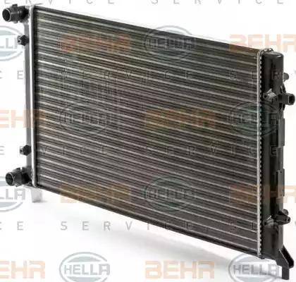 BEHR HELLA Service 8MK 376 700-494 - Radiator, mühərrikin soyudulması furqanavto.az