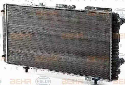 BEHR HELLA Service 8MK 376 700-551 - Radiator, mühərrikin soyudulması furqanavto.az