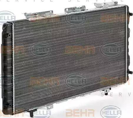 BEHR HELLA Service 8MK 376 700-554 - Radiator, mühərrikin soyudulması furqanavto.az