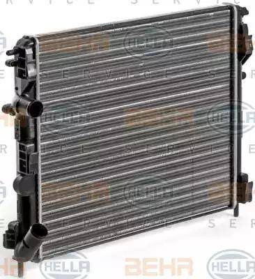 BEHR HELLA Service 8MK 376 700-581 - Radiator, mühərrikin soyudulması furqanavto.az