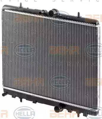 BEHR HELLA Service 8MK 376 700-521 - Radiator, mühərrikin soyudulması furqanavto.az