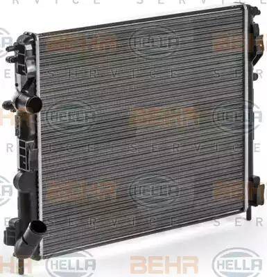 BEHR HELLA Service 8MK 376 700-571 - Radiator, mühərrikin soyudulması furqanavto.az