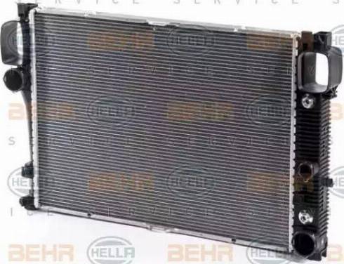 BEHR HELLA Service 8MK 376 700-614 - Radiator, mühərrikin soyudulması furqanavto.az