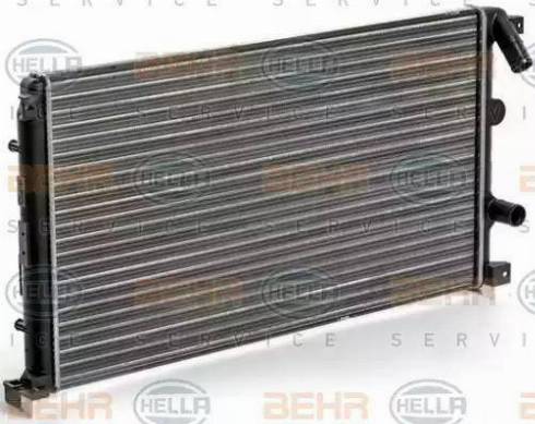 BEHR HELLA Service 8MK 376 700-311 - Radiator, mühərrikin soyudulması furqanavto.az