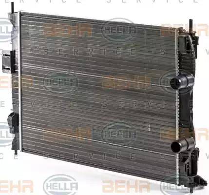 BEHR HELLA Service 8MK 376 700-331 - Radiator, mühərrikin soyudulması furqanavto.az