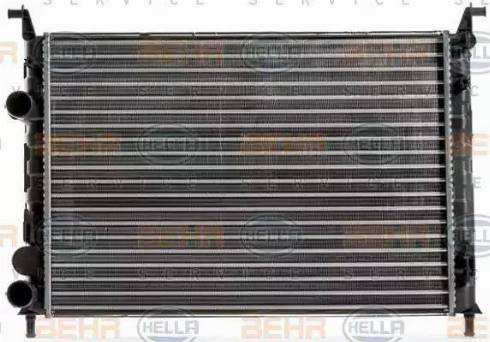 BEHR HELLA Service 8MK 376 700-251 - Radiator, mühərrikin soyudulması furqanavto.az