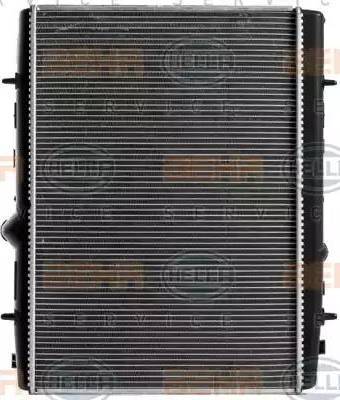 BEHR HELLA Service 8MK 376 700-234 - Radiator, mühərrikin soyudulması furqanavto.az