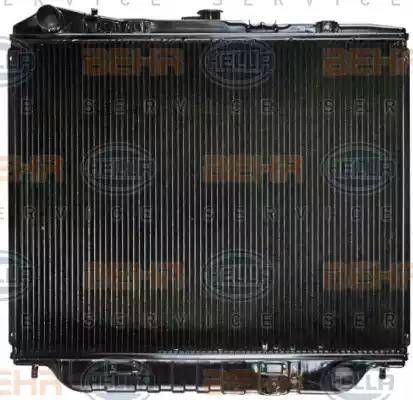 BEHR HELLA Service 8MK 376 708-661 - Radiator, mühərrikin soyudulması furqanavto.az