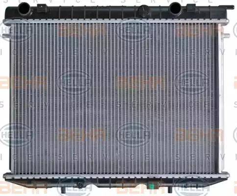 BEHR HELLA Service 8MK 376 708-601 - Radiator, mühərrikin soyudulması furqanavto.az