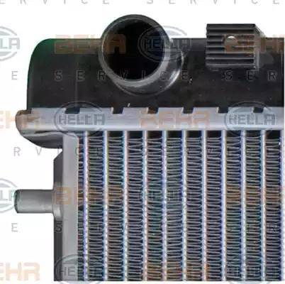 BEHR HELLA Service 8MK 376 708-601 - Radiator, mühərrikin soyudulması furqanavto.az