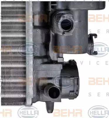 BEHR HELLA Service 8MK 376 708-681 - Radiator, mühərrikin soyudulması furqanavto.az