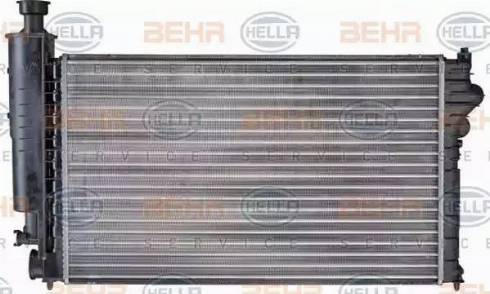 BEHR HELLA Service 8MK 376 708-681 - Radiator, mühərrikin soyudulması furqanavto.az