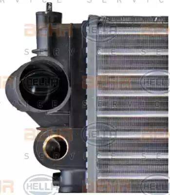 BEHR HELLA Service 8MK 376 708-681 - Radiator, mühərrikin soyudulması furqanavto.az