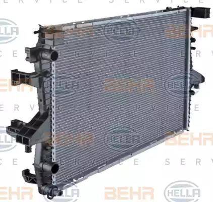 BEHR HELLA Service 8MK 376 719-181 - Radiator, mühərrikin soyudulması furqanavto.az