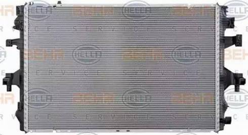 BEHR HELLA Service 8MK 376 719-171 - Radiator, mühərrikin soyudulması furqanavto.az