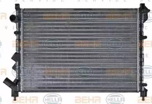 BEHR HELLA Service 8MK 376 719-761 - Radiator, mühərrikin soyudulması furqanavto.az