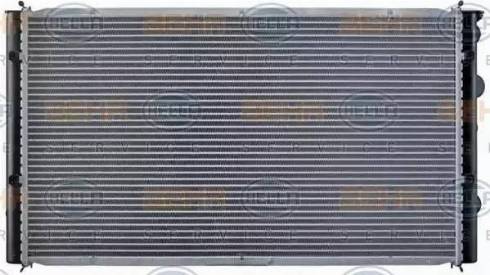 BEHR HELLA Service 8MK 376 714-541 - Radiator, mühərrikin soyudulması furqanavto.az