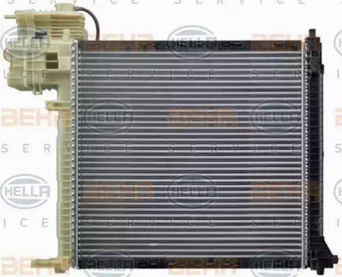 BEHR HELLA Service 8MK 376 714-321 - Radiator, mühərrikin soyudulması furqanavto.az