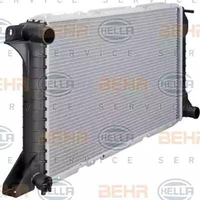 BEHR HELLA Service 8MK 376 715-471 - Radiator, mühərrikin soyudulması furqanavto.az