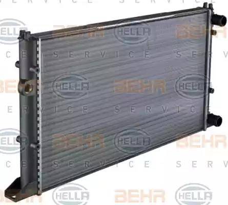 BEHR HELLA Service 8MK 376 715-021 - Radiator, mühərrikin soyudulması furqanavto.az