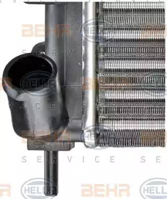 BEHR HELLA Service 8MK 376 716-161 - Radiator, mühərrikin soyudulması furqanavto.az