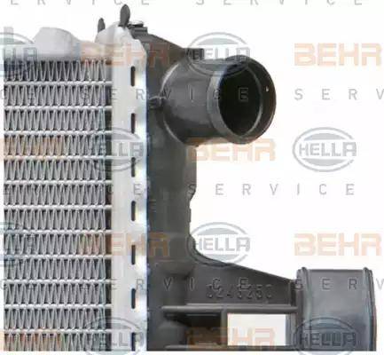 BEHR HELLA Service 8MK 376 710-331 - Radiator, mühərrikin soyudulması furqanavto.az