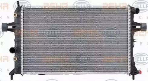 BEHR HELLA Service 8MK 376 710-331 - Radiator, mühərrikin soyudulması furqanavto.az