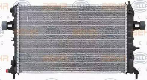 BEHR HELLA Service 8MK 376 710-331 - Radiator, mühərrikin soyudulması furqanavto.az