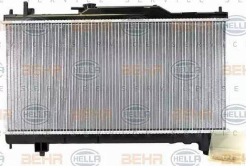 BEHR HELLA Service 8MK 376 718-461 - Radiator, mühərrikin soyudulması furqanavto.az