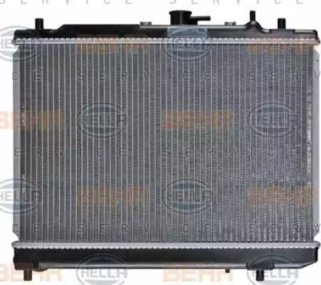 BEHR HELLA Service 8MK 376 718-361 - Radiator, mühərrikin soyudulması furqanavto.az