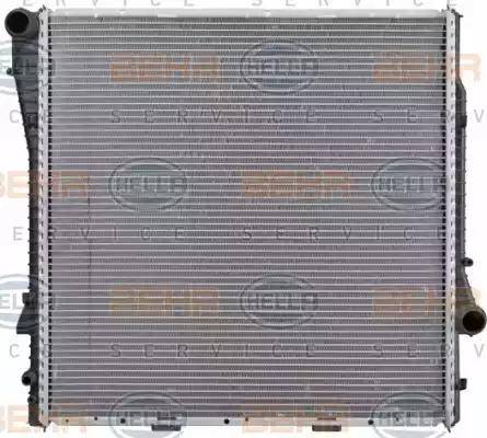 BEHR HELLA Service 8MK 376 718-751 - Radiator, mühərrikin soyudulması furqanavto.az