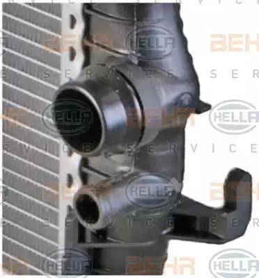 BEHR HELLA Service 8MK 376 718-784 - Radiator, mühərrikin soyudulması furqanavto.az