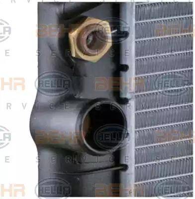 BEHR HELLA Service 8MK 376 713-591 - Radiator, mühərrikin soyudulması furqanavto.az