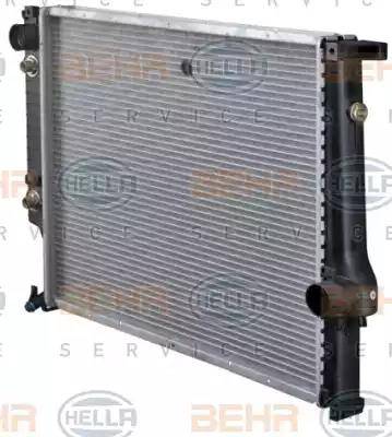 BEHR HELLA Service 8MK 376 713-251 - Radiator, mühərrikin soyudulması furqanavto.az