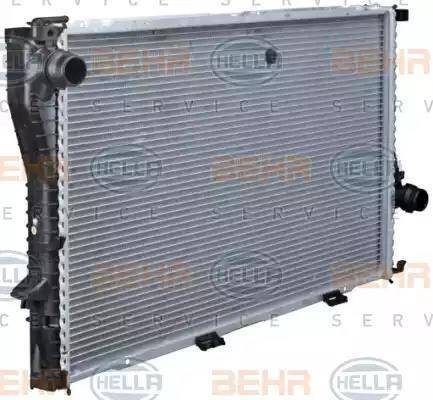 BEHR HELLA Service 8MK 376 712-494 - Radiator, mühərrikin soyudulması furqanavto.az