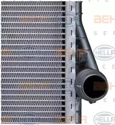 BEHR HELLA Service 8MK 376 712-504 - Radiator, mühərrikin soyudulması furqanavto.az