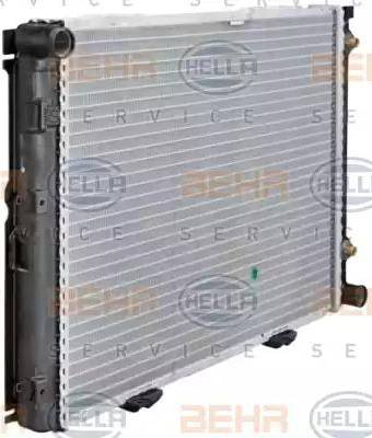 BEHR HELLA Service 8MK 376 712-291 - Radiator, mühərrikin soyudulması furqanavto.az