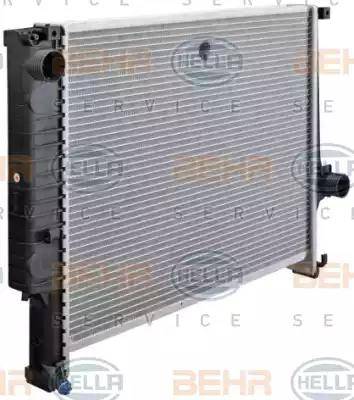 BEHR HELLA Service 8MK 376 712-211 - Radiator, mühərrikin soyudulması furqanavto.az