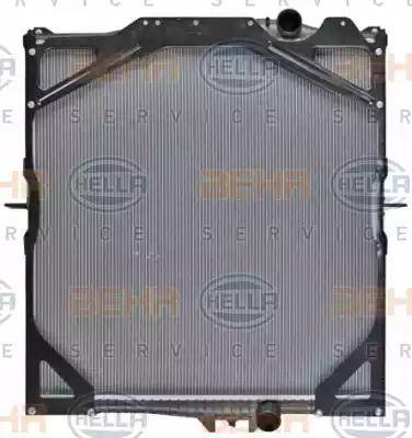 BEHR HELLA Service 8MK 376 726-591 - Radiator, mühərrikin soyudulması furqanavto.az