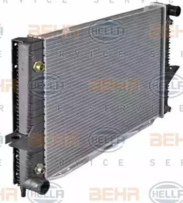 BEHR HELLA Service 8MK 376 726-761 - Radiator, mühərrikin soyudulması furqanavto.az