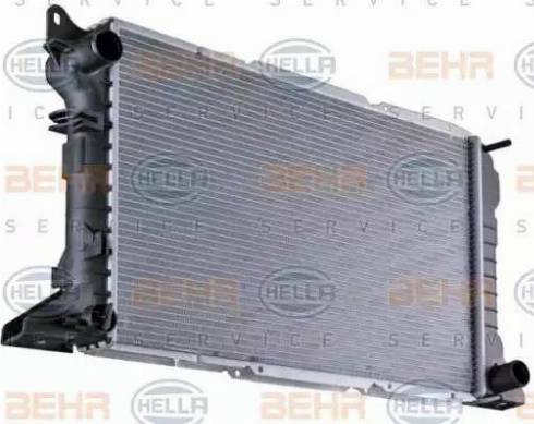 BEHR HELLA Service 8MK 376 720-221 - Radiator, mühərrikin soyudulması furqanavto.az