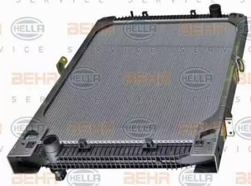 BEHR HELLA Service 8MK 376 721-581 - Radiator, mühərrikin soyudulması furqanavto.az