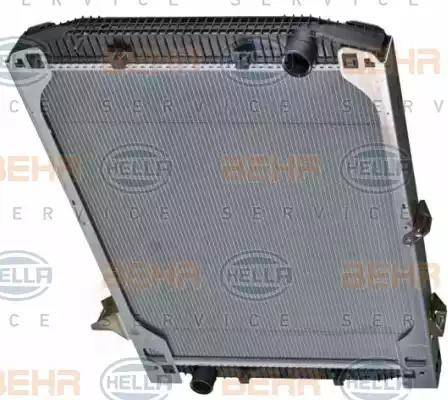 BEHR HELLA Service 8MK 376 721-601 - Radiator, mühərrikin soyudulması furqanavto.az