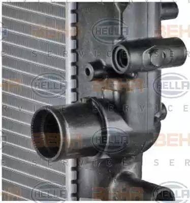 BEHR HELLA Service 8MK 376 774-434 - Radiator, mühərrikin soyudulması furqanavto.az