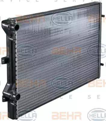 BEHR HELLA Service 8MK 376 774-031 - Radiator, mühərrikin soyudulması furqanavto.az