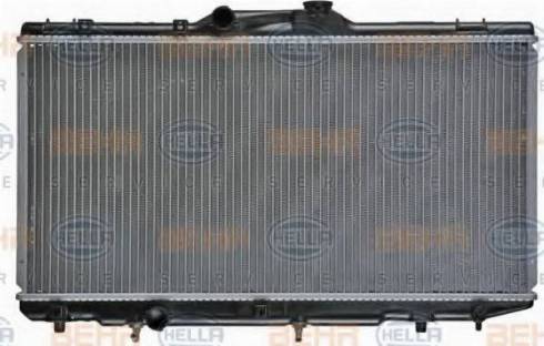 BEHR HELLA Service 8MK 376 773-131 - Radiator, mühərrikin soyudulması furqanavto.az