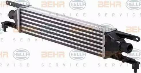 BEHR HELLA Service 8ML 376 900-411 - Intercooler, şarj cihazı furqanavto.az