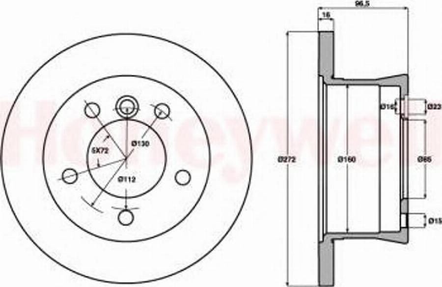 BENDIX 569121 B - Əyləc Diski furqanavto.az