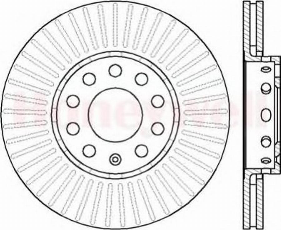 BENDIX 561548 B - Əyləc Diski furqanavto.az