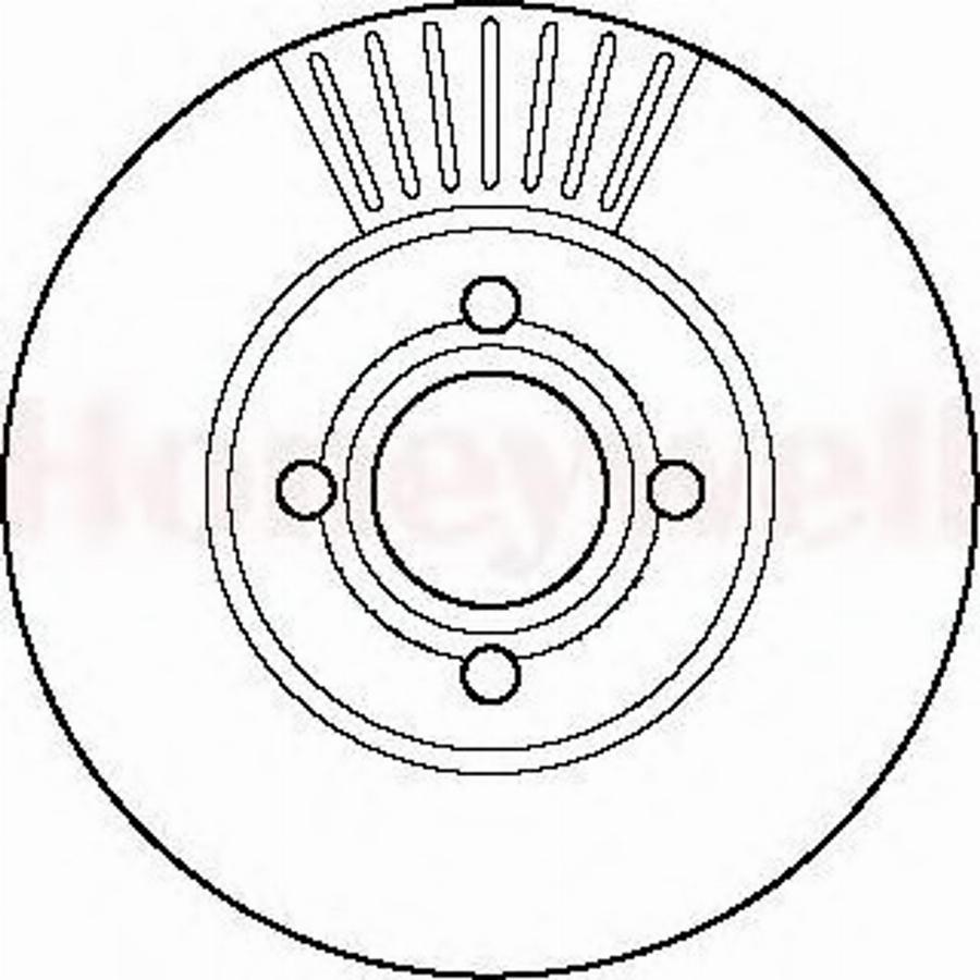 BENDIX 561823 B - Əyləc Diski furqanavto.az